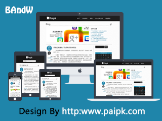 Html5+css3 zblog php响应式博客模板黑和白的主题BAndW