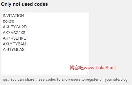 wordpress注册邀请码插件BAW Easy Invitation Codes