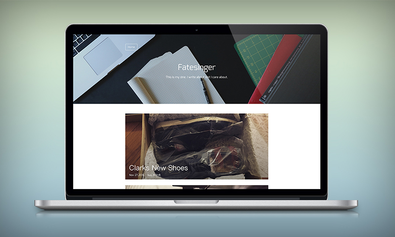  Simple and responsive typecho picture theme Jaguar