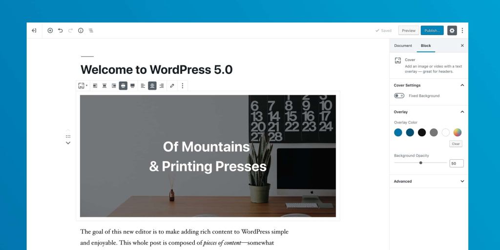 WordPress 5.0正式版发布，升级必看