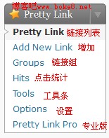WordPress淘宝客必备隐藏推广链接插件Pretty Link